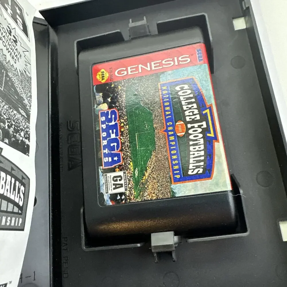 College Football's National Championship Sega Genesis Vintage Retro Gaming
